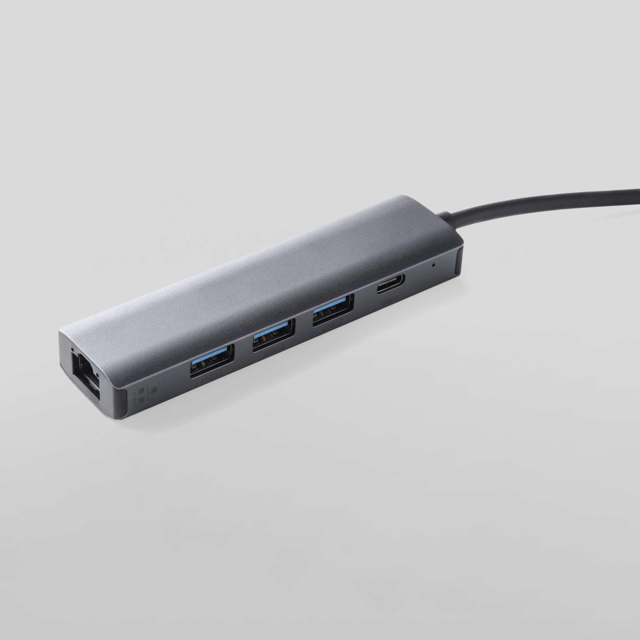5-in-1 USB Multiport Adapter Gigabit RJ45, 3x USB 3.0, USB Type-C