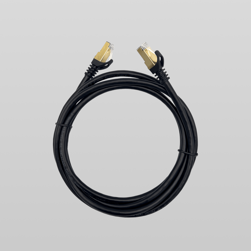 Cat7 Ethernet Cable (2m/ 6.5ft, Black)