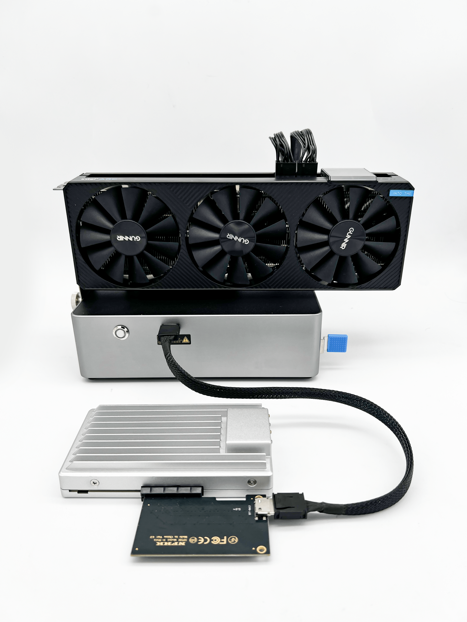 800W OCuLink GPU Docking Station – High-Performance External GPU Enclosure