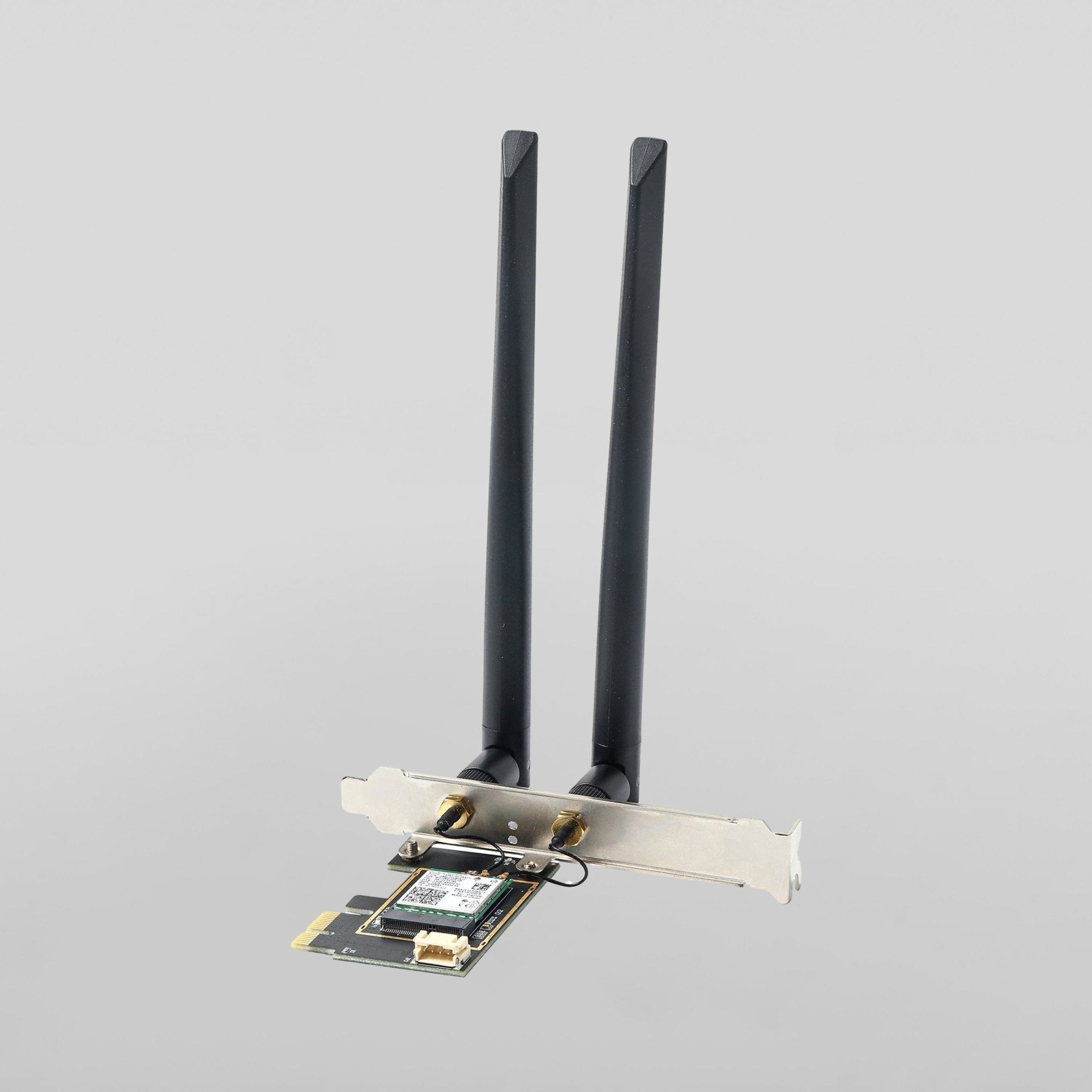 Intel AX210 WiFi 6E PCIe Card with 8Dbi Antennas Set