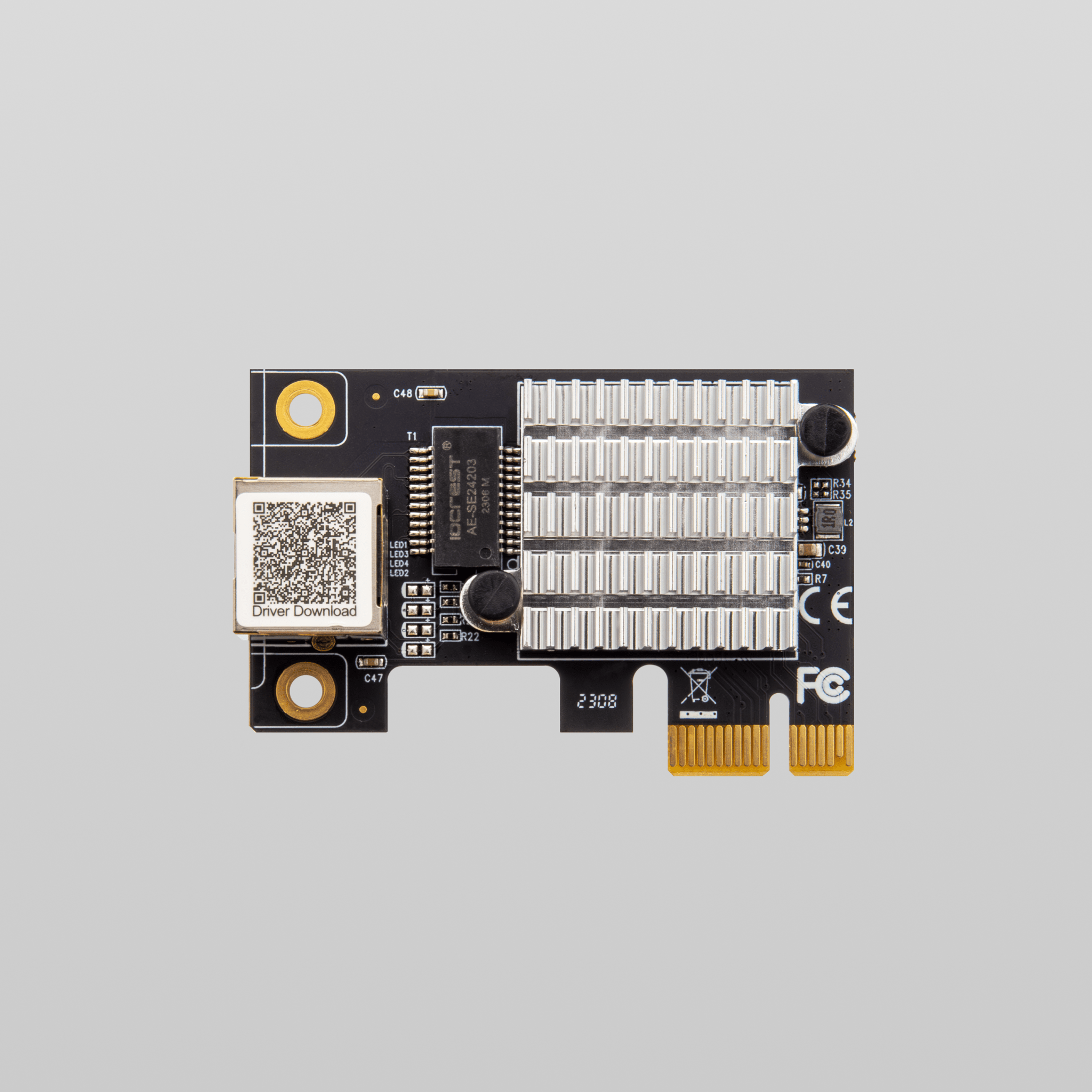 PCIe to 2.5G Ethernet Adapter Realtek RTL8125 Chipset