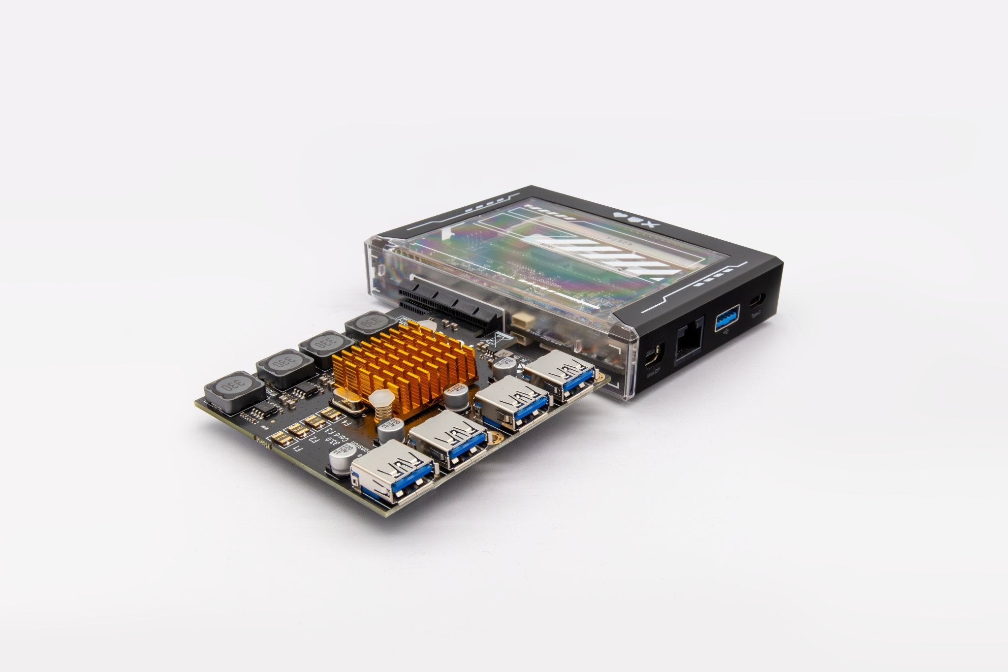 PCIe to 4 Channel USB Adapter