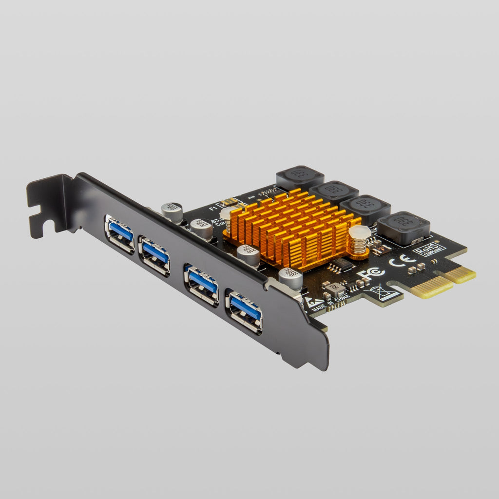 PCIe to 4 Channel USB Adapter