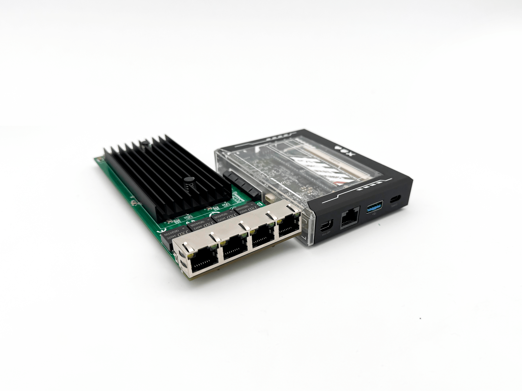 PCIe to 4-Port 2.5G Ethernet Adapter Intel I226 Chipset