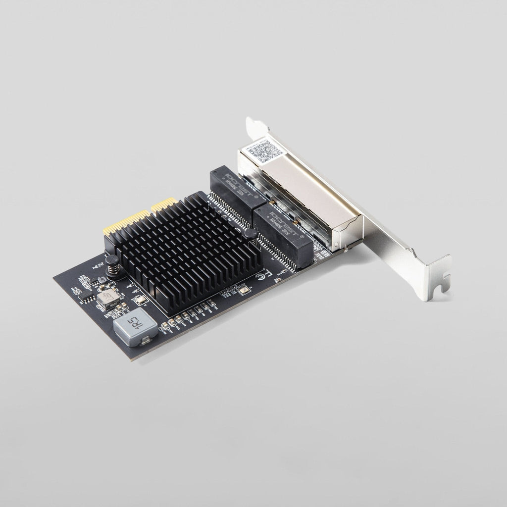 PCIe to 4-Port 2.5G Ethernet Adapter Realtek RTL8125B Chipset