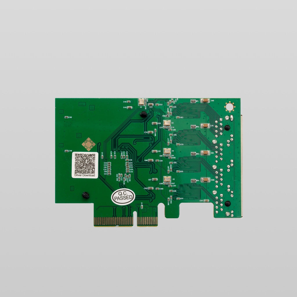 PCIe to 4-Port Gigabit Ethernet Adapter Realtek RTL8111 Chipset