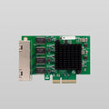 PCIe to 4-Port Gigabit Ethernet Adapter Realtek RTL8111 Chipset