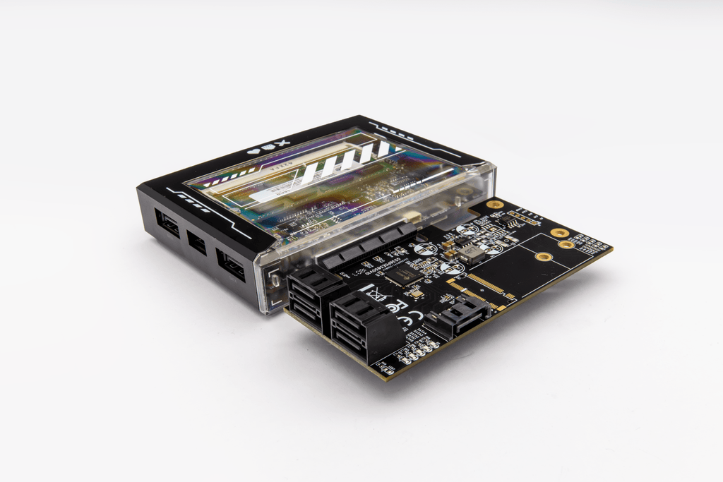 PCIe to 5 Port SATA III Adapter JMB585 Chipset