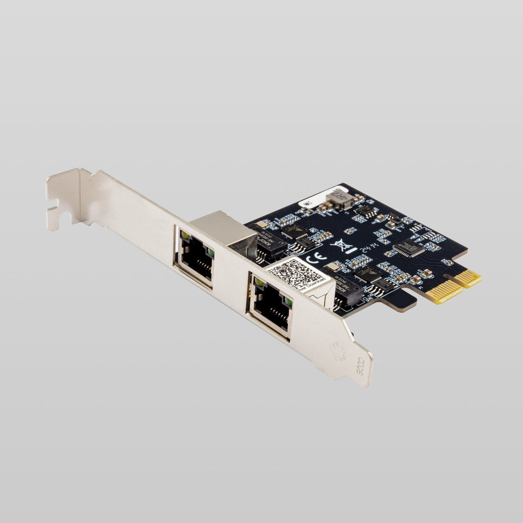 PCIe to Dual Port 2.5G Ethernet Adapter Realtek RTL8125B Chipset