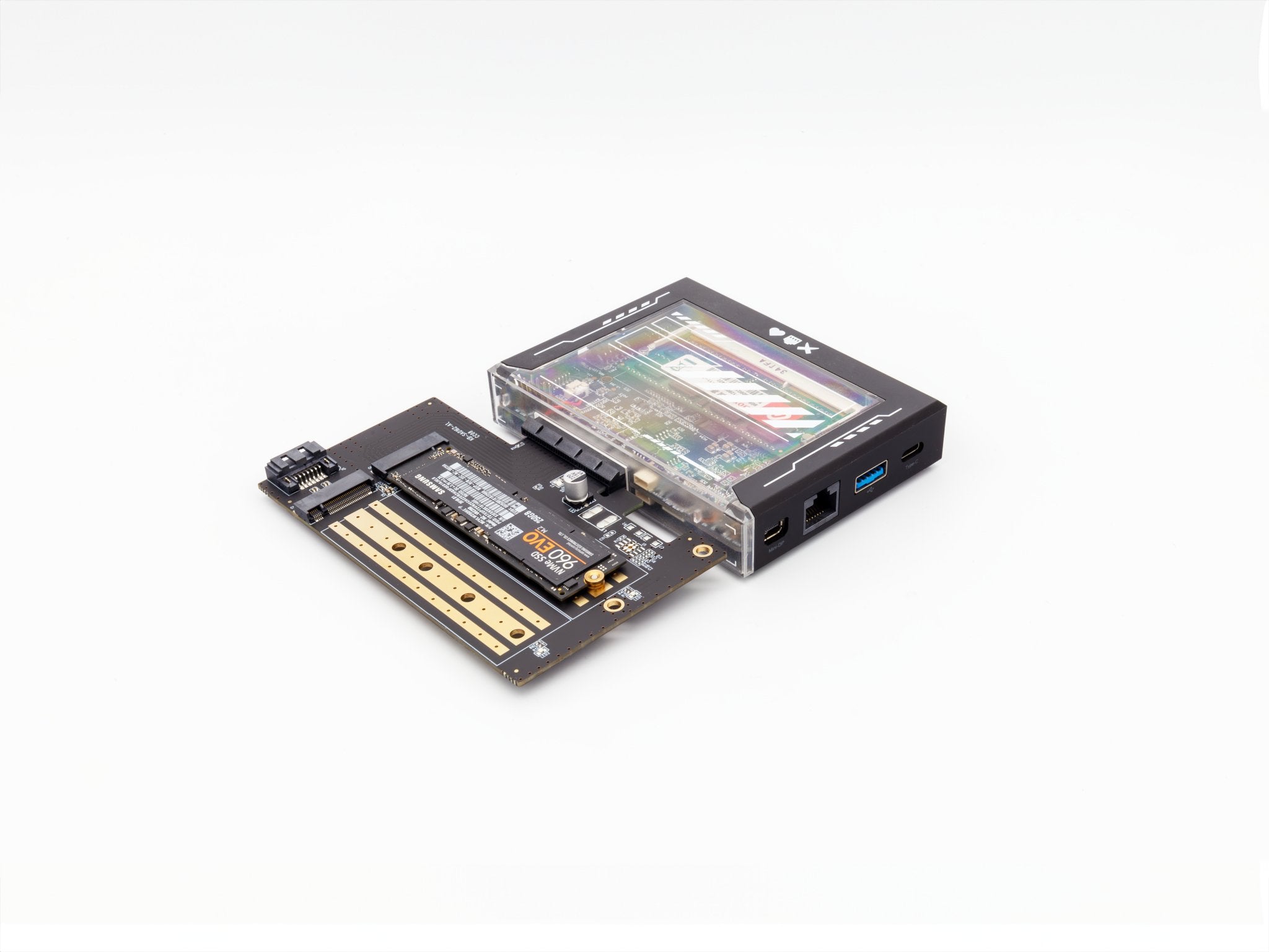 PCIe to NVMe & NGFF SSD Adapter