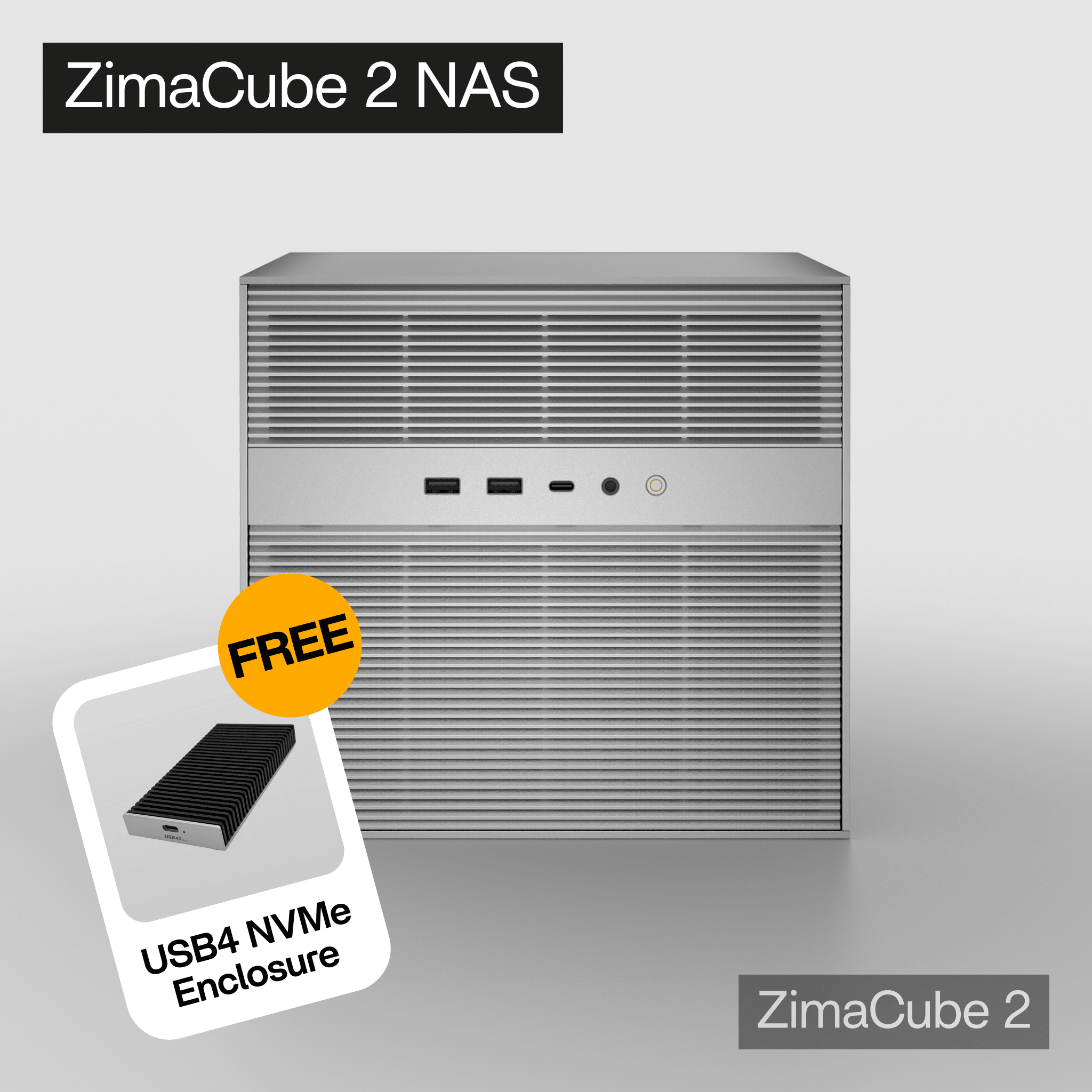 ZimaCube 2 Personal Cloud Home NAS