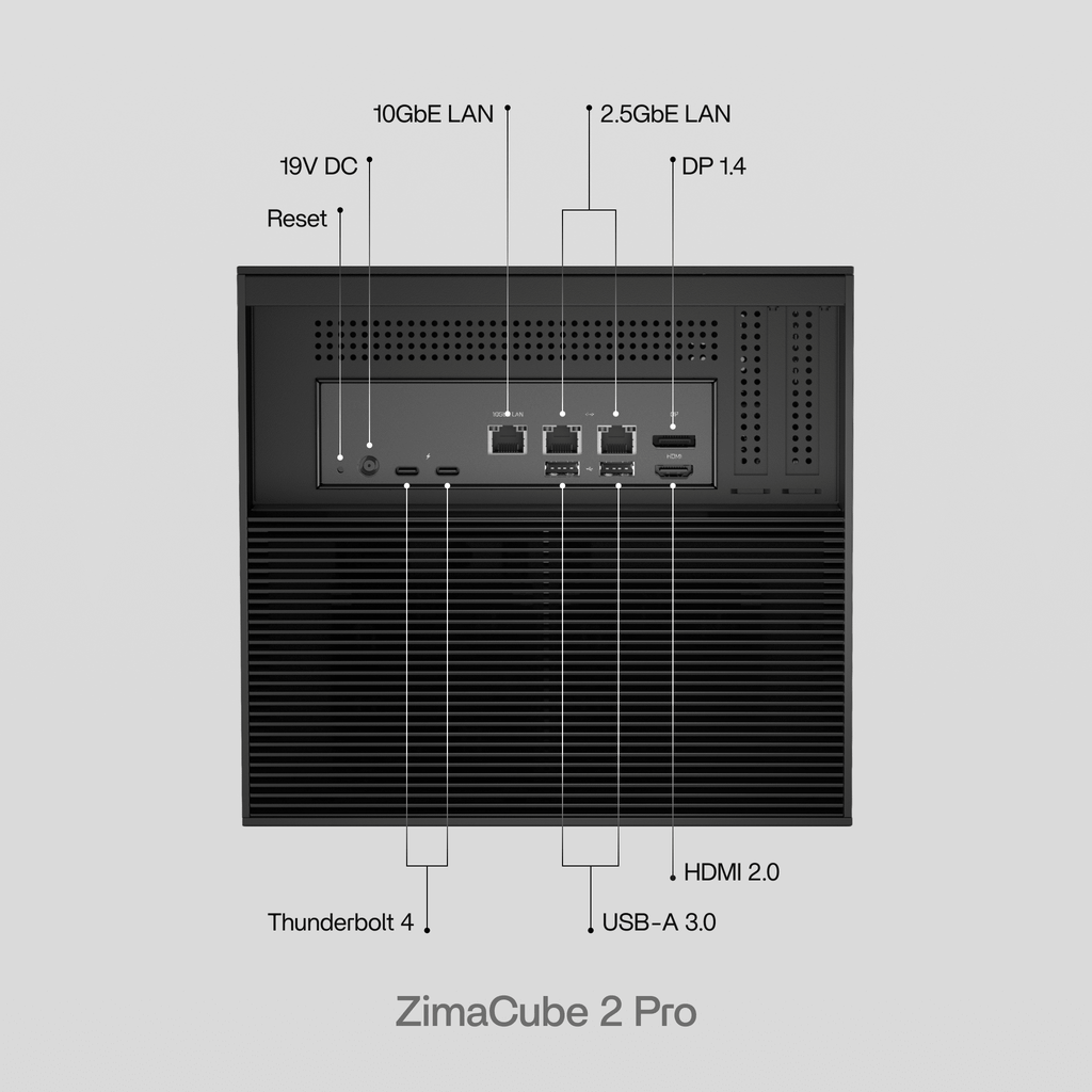 ZimaCube 2 Personal Cloud Home NAS