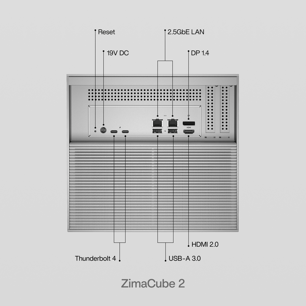 ZimaCube 2 Personal Cloud Home NAS